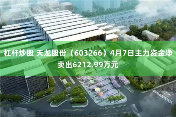 杠杆炒股 天龙股份（603266）4月7日主力资金净卖出6212.99万元